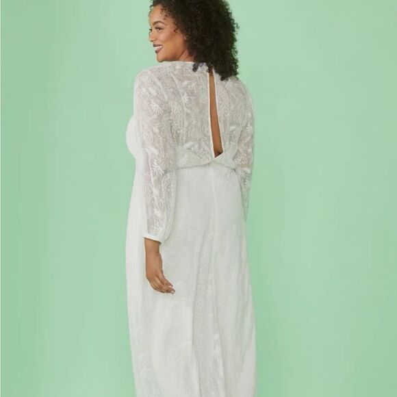 BNWT ModCloth Just the Beginning Maxi Dress 1X -MSRP $199 - Picture 2 of 13